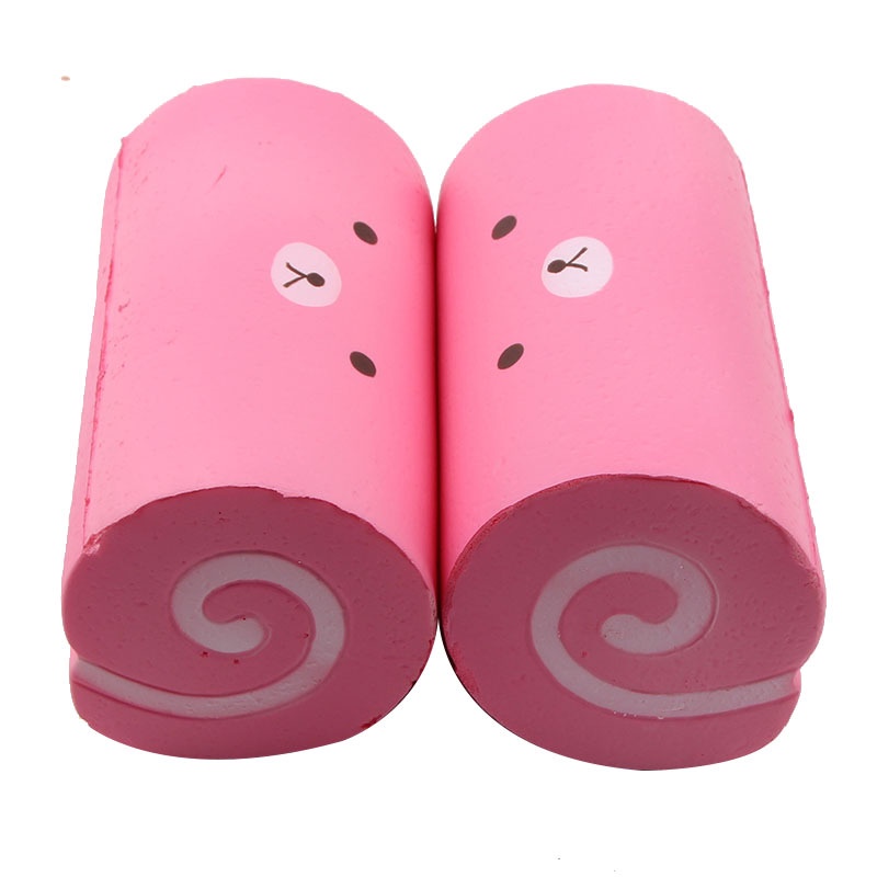 Squishy Lớn JUMBO Hình bánh gấu trúc kem cuộn Đồ Chơi Xốp Giảm Stress Hình mềm mịn dễ Thương đàn hồi Cho Bé