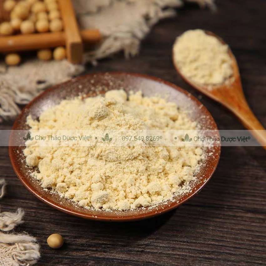Bột đậu nành nguyên chất 100g ( Bột đậu tương, đỗ tương, bột ngũ cốc dinh dưỡng) -Chợ Thảo Dược Việt