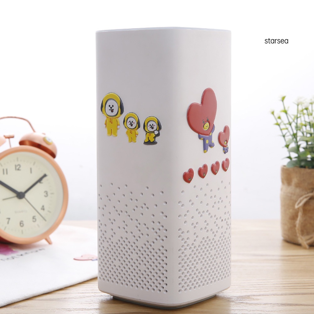 Nhãn dán trang trí album hình BTS BT21 Chimmy Cooky Shooky RJ Tata Mang Koya