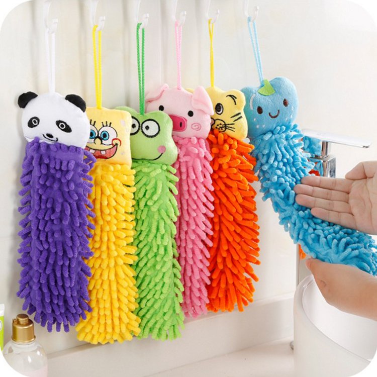 Khăn Lau Tay Nhà Bếp San Hô Hình Thú Store4girls