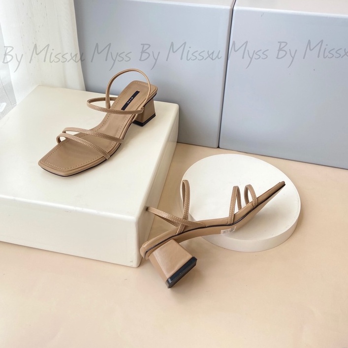 Giày sandal nữ dây mảnh ngang 5cm thời trang MYSS - SD139