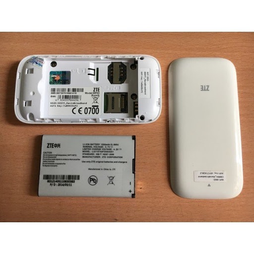 Pin cho bộ phát Wifi 3G ZTE MF65 1500mAh. Pin mới 100%