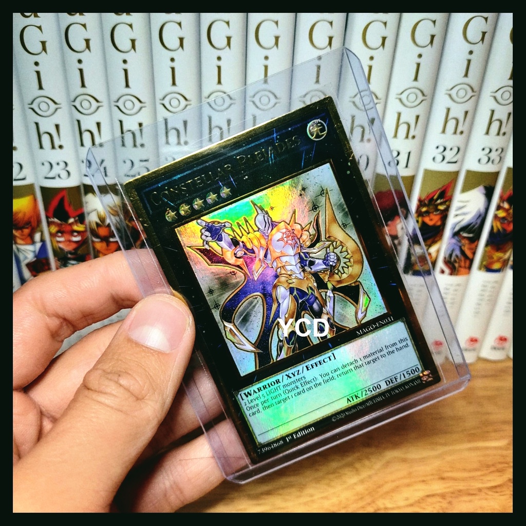 Thẻ bài yugioh chính hãng Constellar Pleiades– Premium Gold Rare