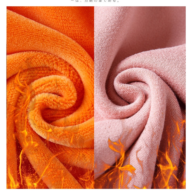 Quần legging AMILA lót nhung dày dặn giữ ấm thời trang mùa thu cho bé