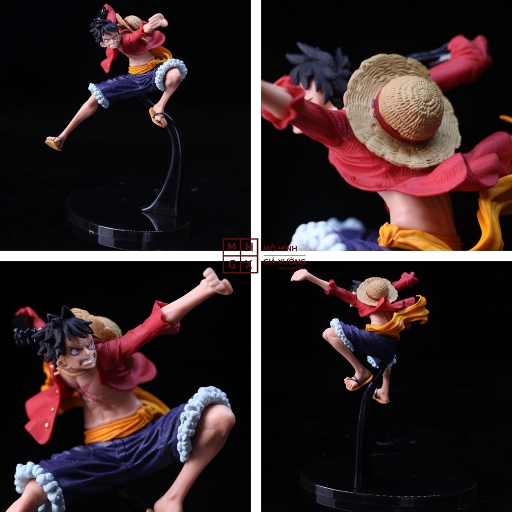 Mô hình Luffy mũ rơm One Piece sử dụng haki vũ trang Cao 20cm - Mô Hình Figure Monkey D.Luffy Vua Hải Tặc