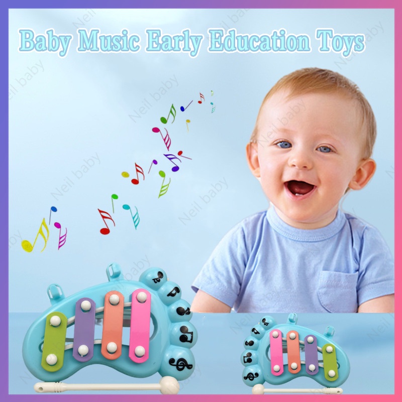 Đàn piano Đồ Chơi mini Bằng Nhựa Họa Tiết Hoạt Hình Cho Bé