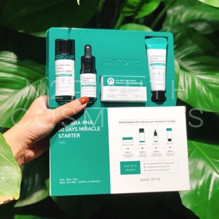 Set mini AHA-BHA-PHA 30days Miracle Starter from Some By Mi