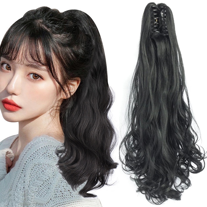 Tóc giả WIGSIN phồng dày kiểu đuôi ngựa dài 22inch