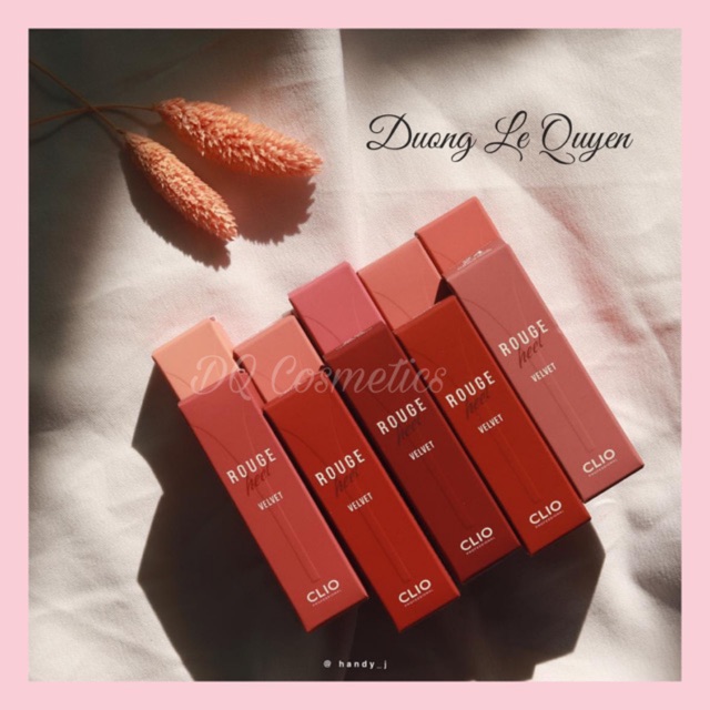 Son bấm clio rouge heel velvet | BigBuy360 - bigbuy360.vn