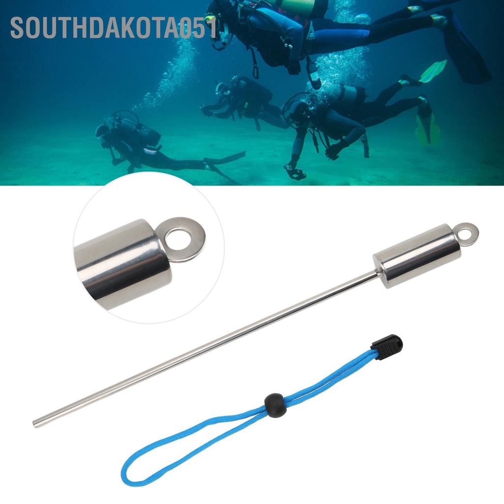 [Hàng Sẵn] TOOKE Gậy Lặn Cầm Tay Thanh con trỏ que lặn 30cm tạo tiếng ồn có dây buộc với quy mô Tiện Dụng【Southdakota051】