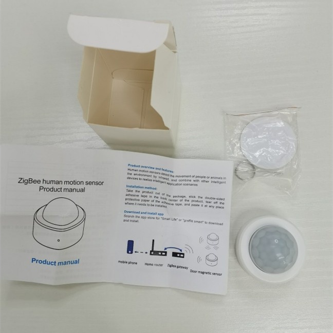 Cảm biến chuyển động báo động thông minh Tuya ZigBee của Con Người Cảm Biến Nhà PIR Cảm Biến Chuyển Động An Ninh Detector Cuộc Sống Thông Minh Làm Việc Với Alexa Google Home