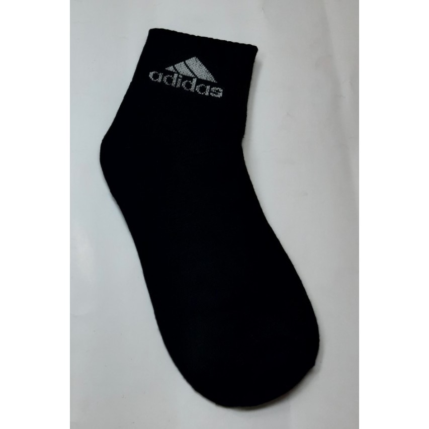 TẤT VỚ NAM CỔ TRUNG In chữ adidas trên cổ vớ Chất liệu thun cotton Thoáng mát Thấm hút mồ hôi