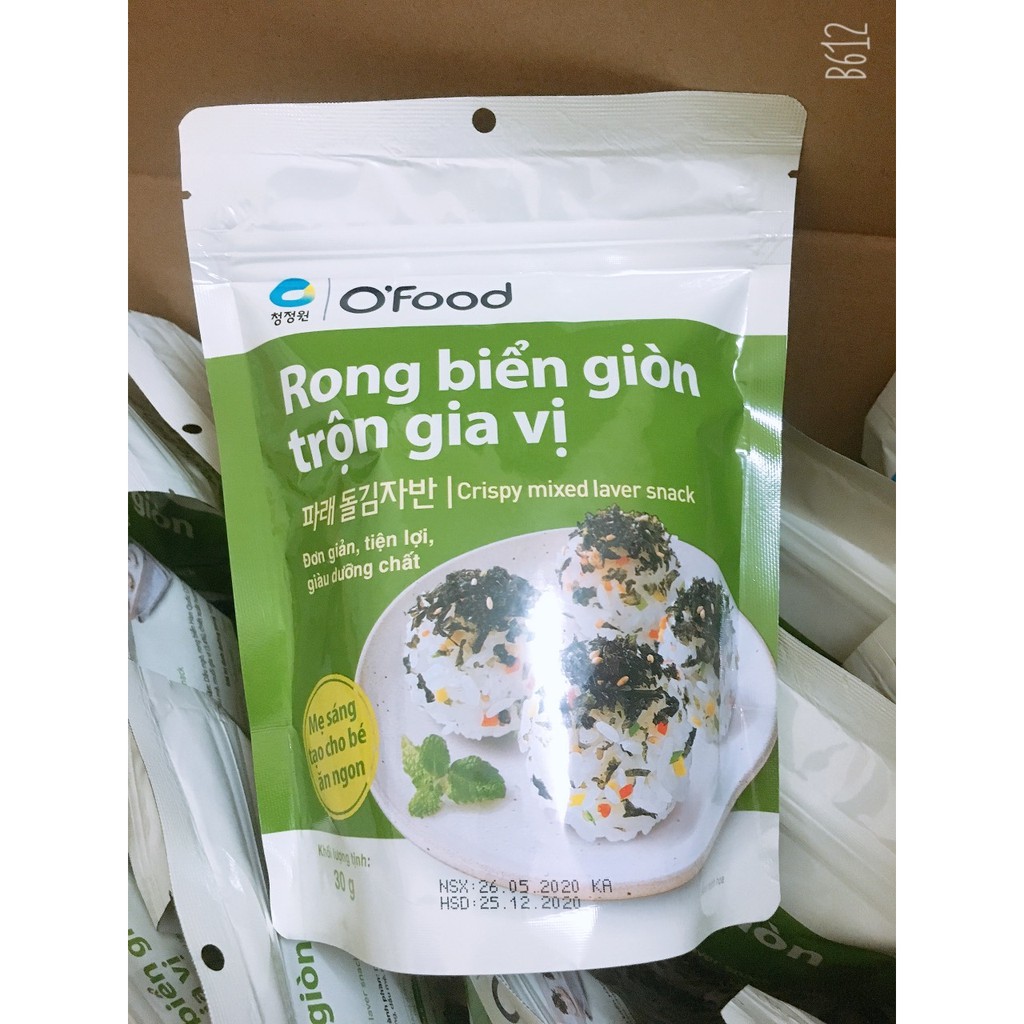 Rong biển giòn trộn gia vị miwon O'food 30g - Rong biển rắc cơm