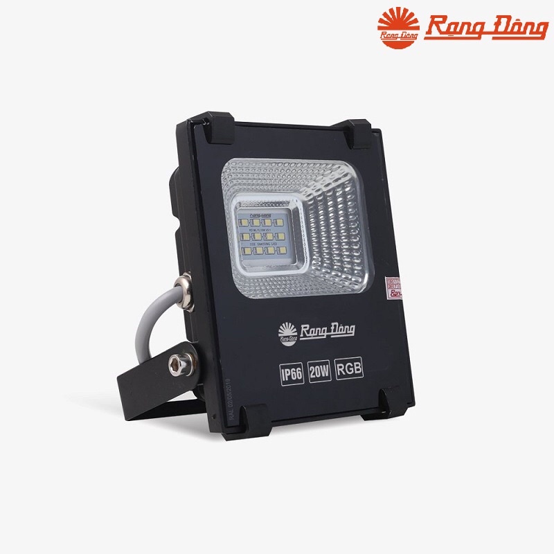 Đèn chiếu pha led đổi màu Rạng Đông 20w RGB