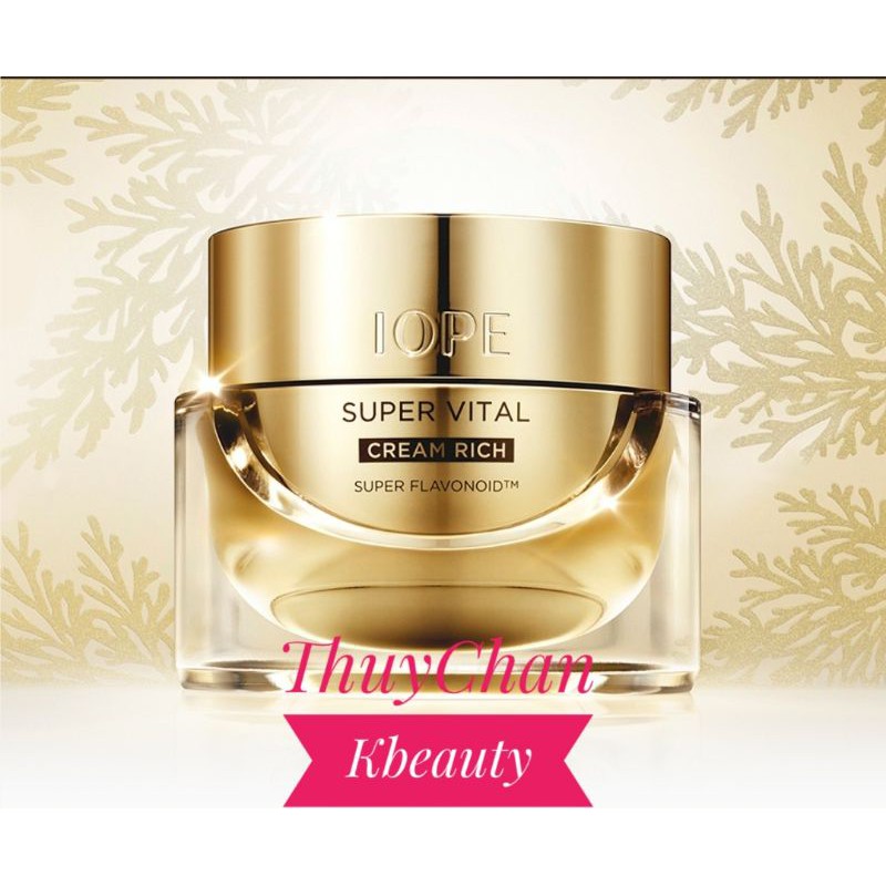 MS35 (#Iope) Kem dưỡng da cao cấp IOPE Super Vital Cream Rich 14ml