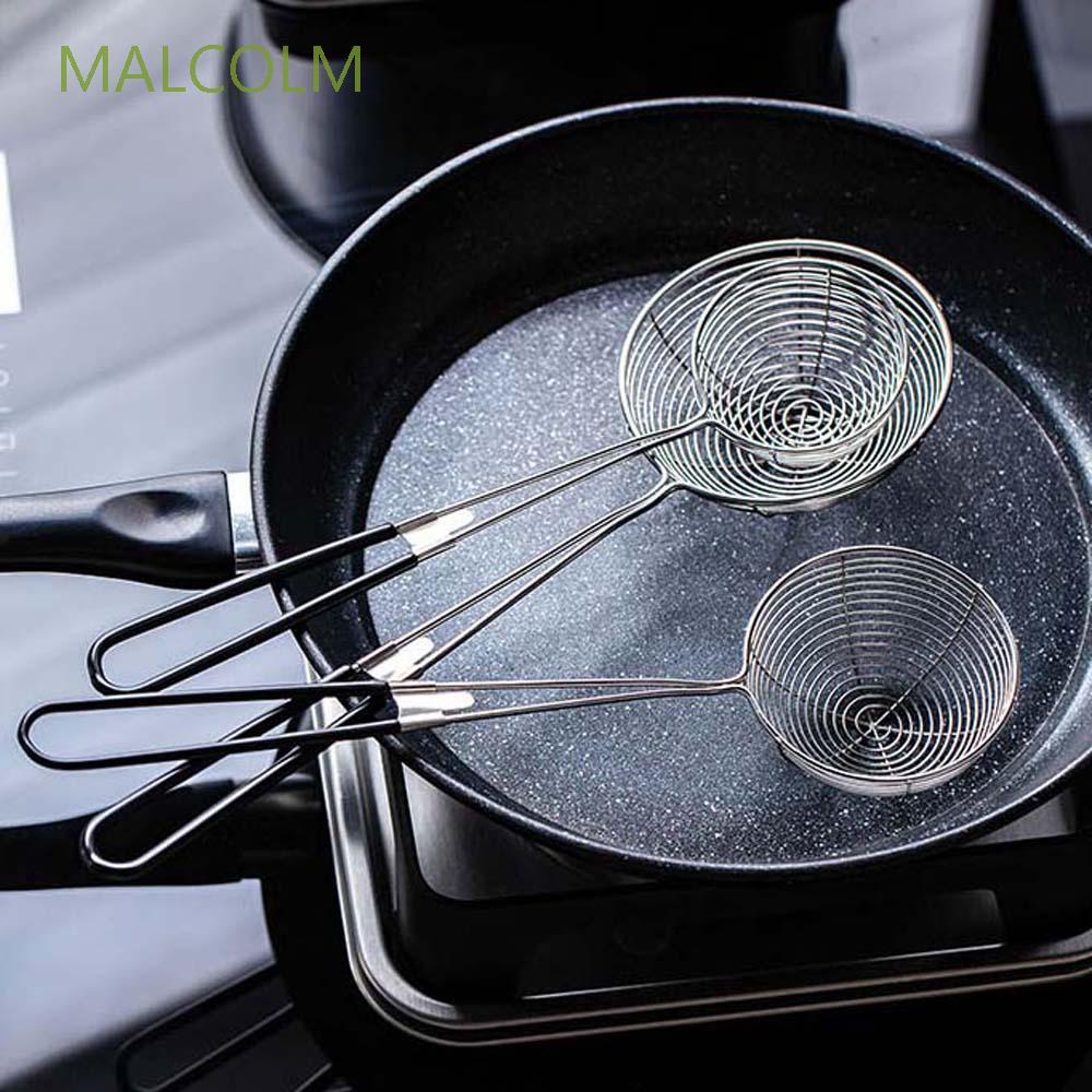 Vá Múc Canh Bằng Thép Không Gỉ Chống Dính Tay Cầm Dài Đa Năng Tiện Dụng Cho Nhà Bếp