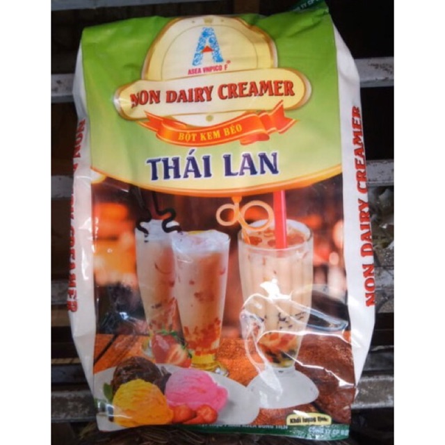 Bột kem béo Thái Lan làm trà sữa gói 1kg