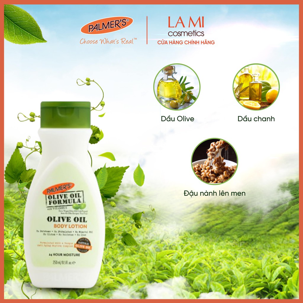 Sữa dưỡng thể dưỡng mềm da Olive Palmer's 250ml