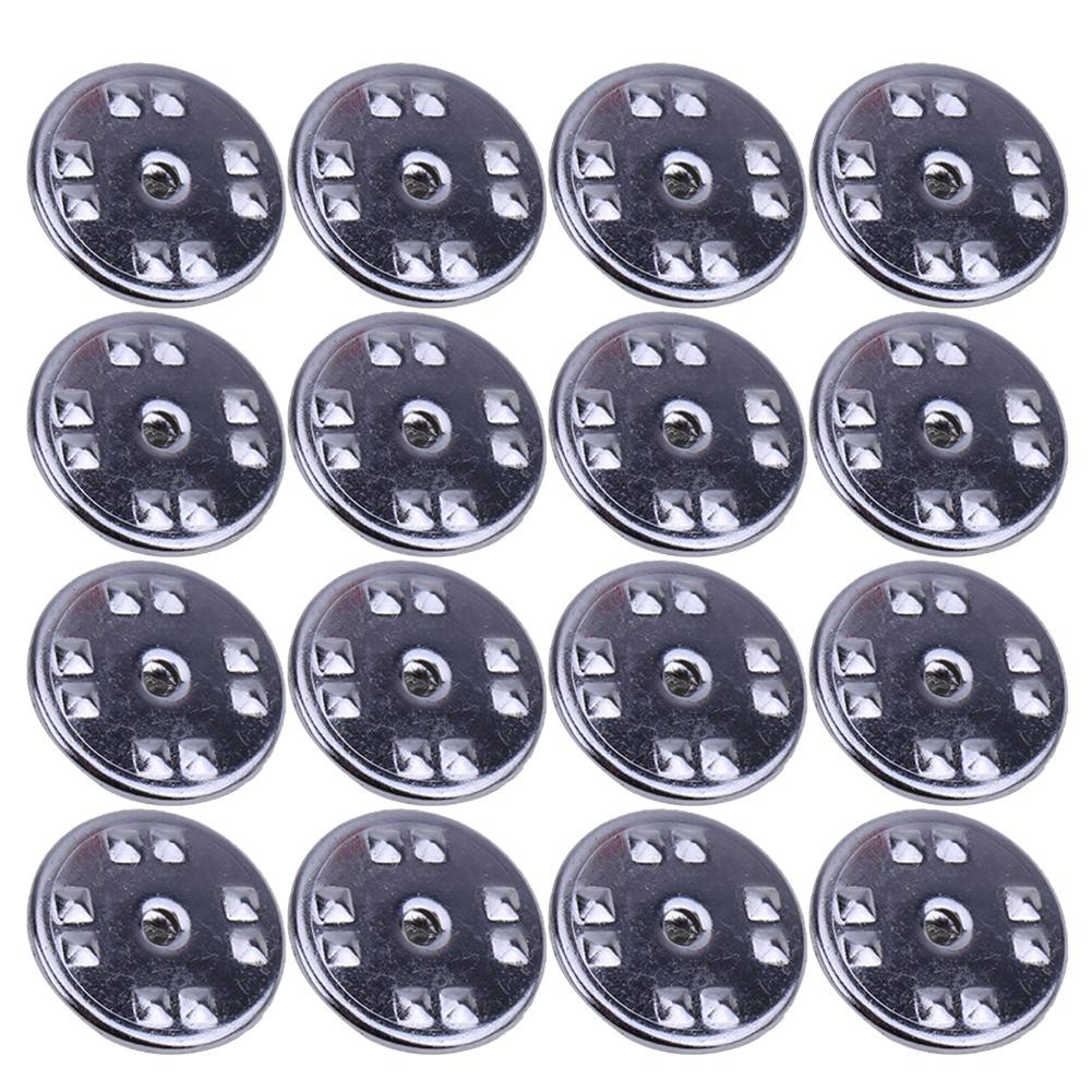100 Set đế giữ ghim gài áo kim loại DIY