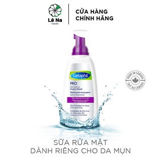 Sữa rửa mặt Cetaphil Derma Control tím