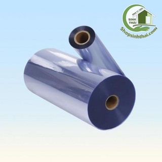 [ Dày 0,5mm ] Màng nhựa PVC trong suốt loại cứng [ 1 mét x khổ 80cm ] - kính nhựa làm tấm che, vách ngăn trong suốt