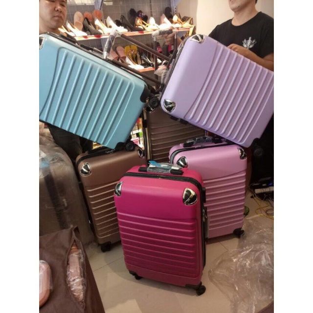 Vali size 20_24 xách tay_ Vali kéo du lịch gân ngang bọc góc cao cấp hàng nội địa siêu bền siêu rẻ siêu đẹp thời trang