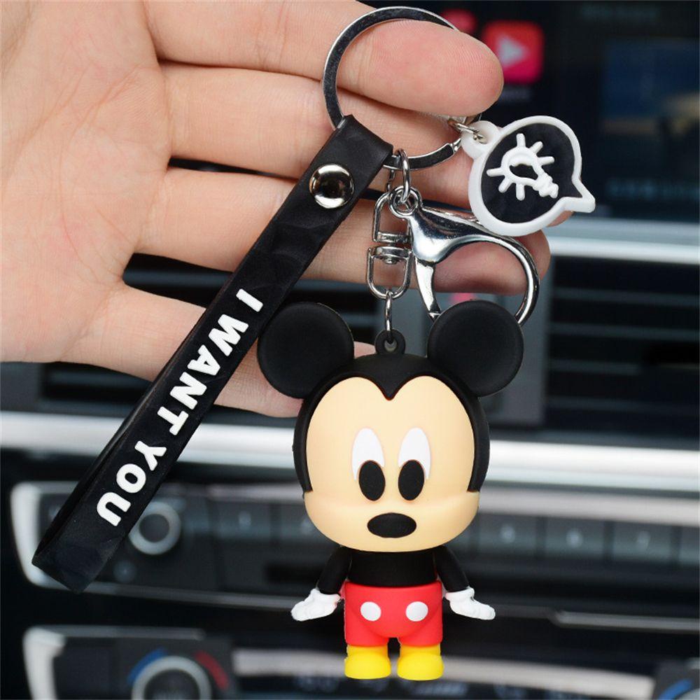 ROWANS Móc Khóa Hình Nhân Vật Stitch Xinh Xắn