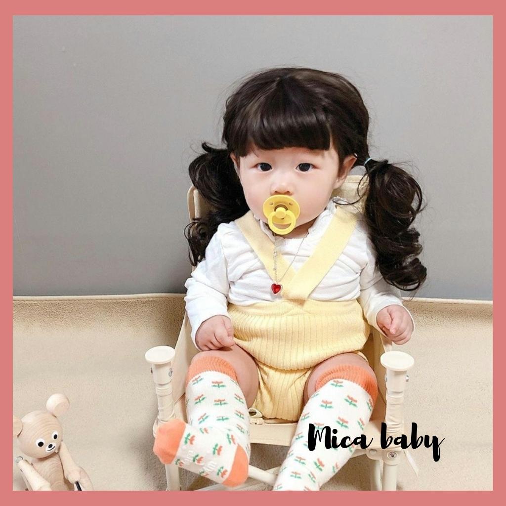 Bộ tóc giả đội đầu dễ thương cho bé gái TG01 Mica Baby