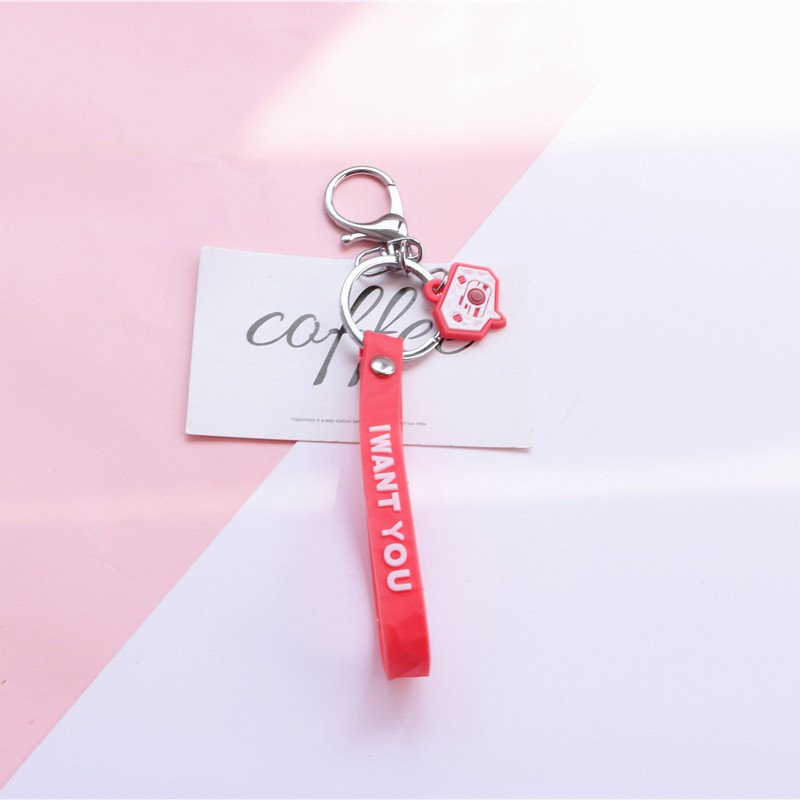 Móc Khóa Hình Đa Giác Xinh Xắn