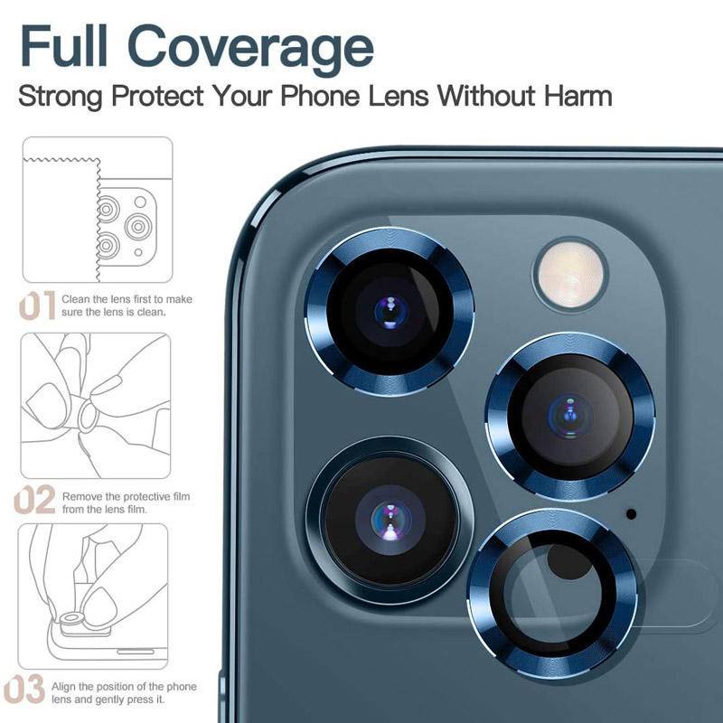 Kính Cường Lực Bảo Vệ Camera Cho Iphone 12 Pro Max Mini Iphone12