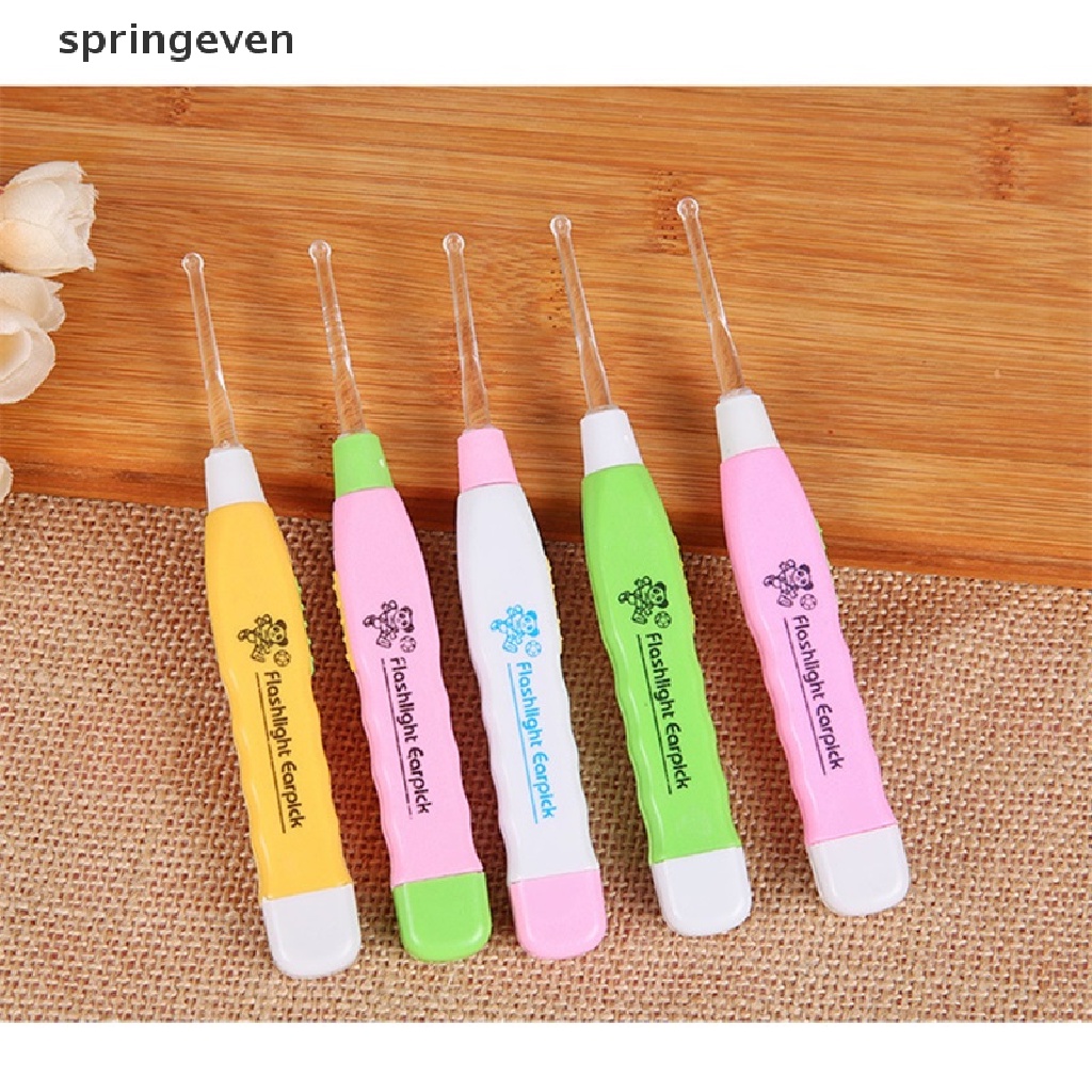 Bộ Dụng Cụ Lấy Ráy Tai Có Đèn LED