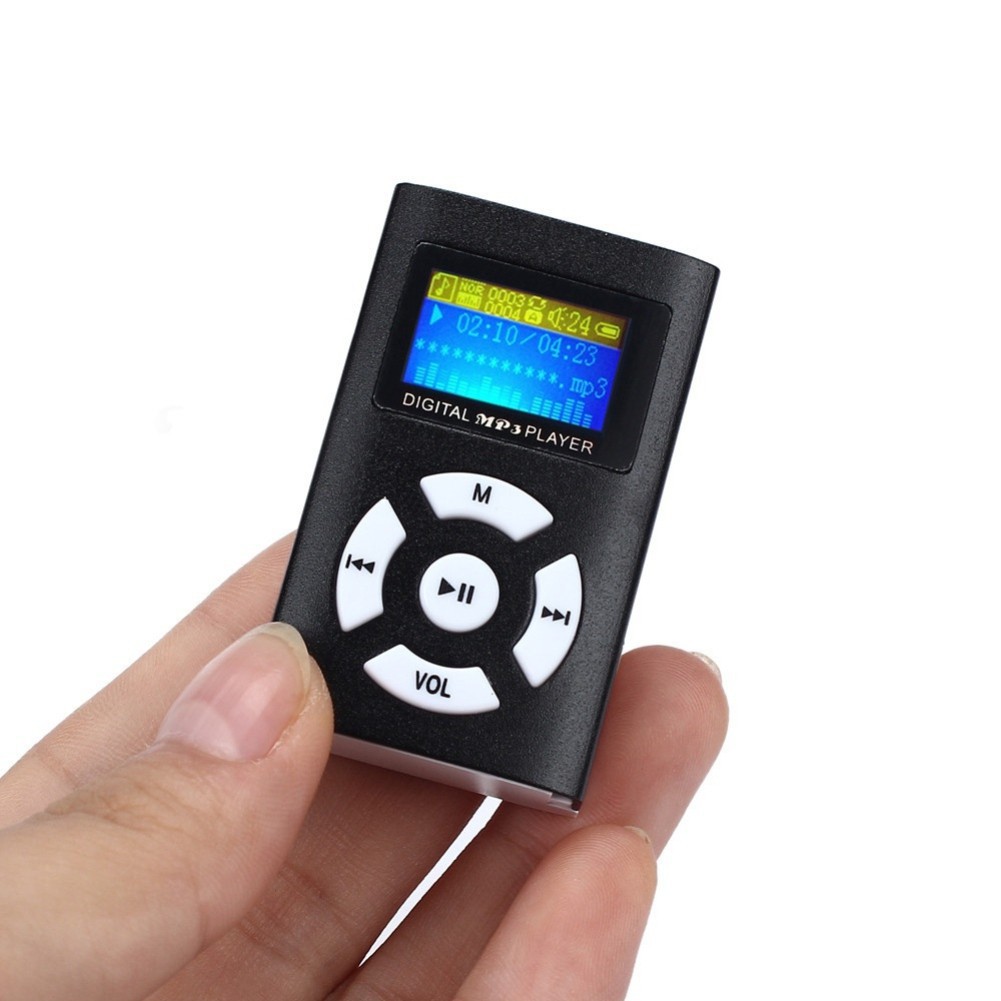 Máy MP3 cổng USB màn hình LCD hỗ trợ thẻ nhớ SD / TF