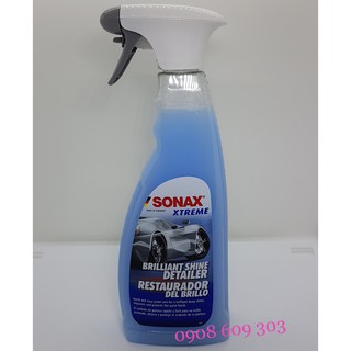 Chai Xịt Làm Bóng Sơn Nhanh Rực Rỡ Màu Sơn SONAX XTREME BRILLIANT SHINE DETAILER 750ml.