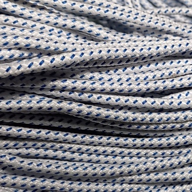 3/5/10met dây dù paracord 3mm có lõi trắng xanh