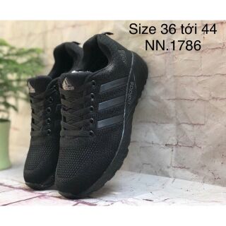 Giày thể thao nam nữ full đen cao cấp