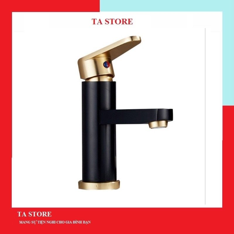 Vòi Lavabo Nóng Lạnh Gật Gù TATAMO Vòi Rửa Mặt Cắm Chậu Tăng Áp Thiết Bị Nhà Tắm TA STORE ST09