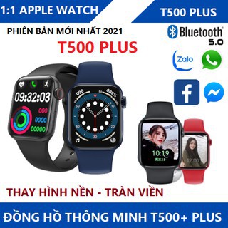 Đồng Hồ Thông Minh T500+ Seri6 Thay ảnh nền Chơi game Cài mật khẩu Tiếng Việt Nghe gọi Bluetooth