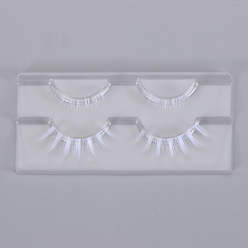[Hàng mới về] 2 Cặp lông mi giả MIHAN1 siêu mềm phong cách Hàn Quốc dùng hóa trang cho tiệc tùng