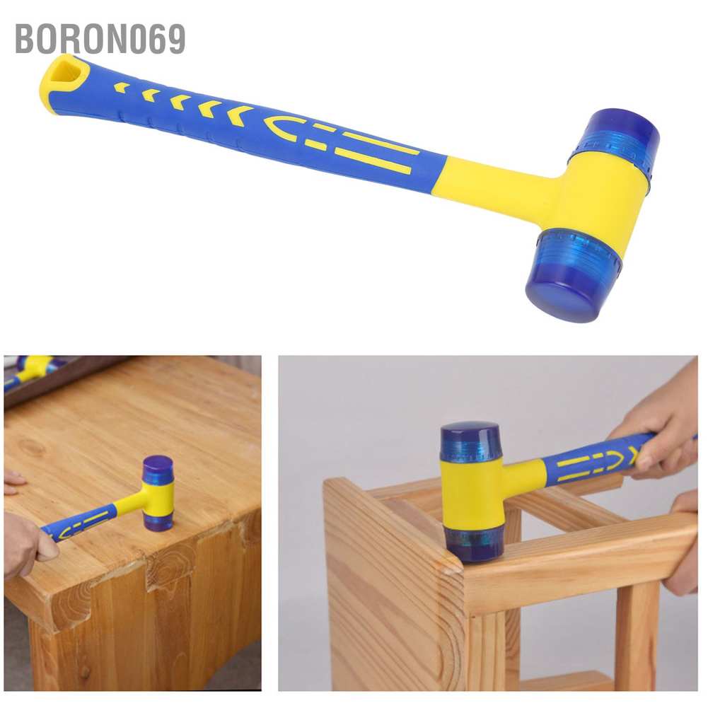 Boron069 búa cao su Có thể tháo rời búa cài đặt mini Cửa và cửa sổ mộc vồ để lắp đặt sàn