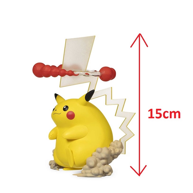 Mô hình Pokemon Pikachu GMAX chính hãng Kaiyodo cao 15cm của Pokemon TCG cực hot tại Shop PokeCorner