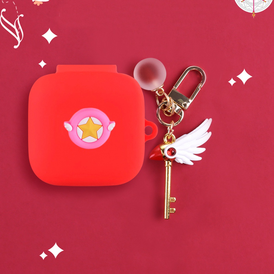 Hoạt Hình Vỏ Bảo Vệ Hộp Sạc Tai Nghe samsung galaxy buds 2 / galaxy buds live / buds pro / buds 2pro Bằng Silicon Hình Phi Hành Gia Dễ Thương