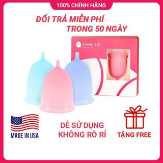 Cốc Nguyệt San Ovacup Cao Cấp Nhập Khẩu Mỹ Chính Hãng 💖Free Ship 💖Tặng Full Quà