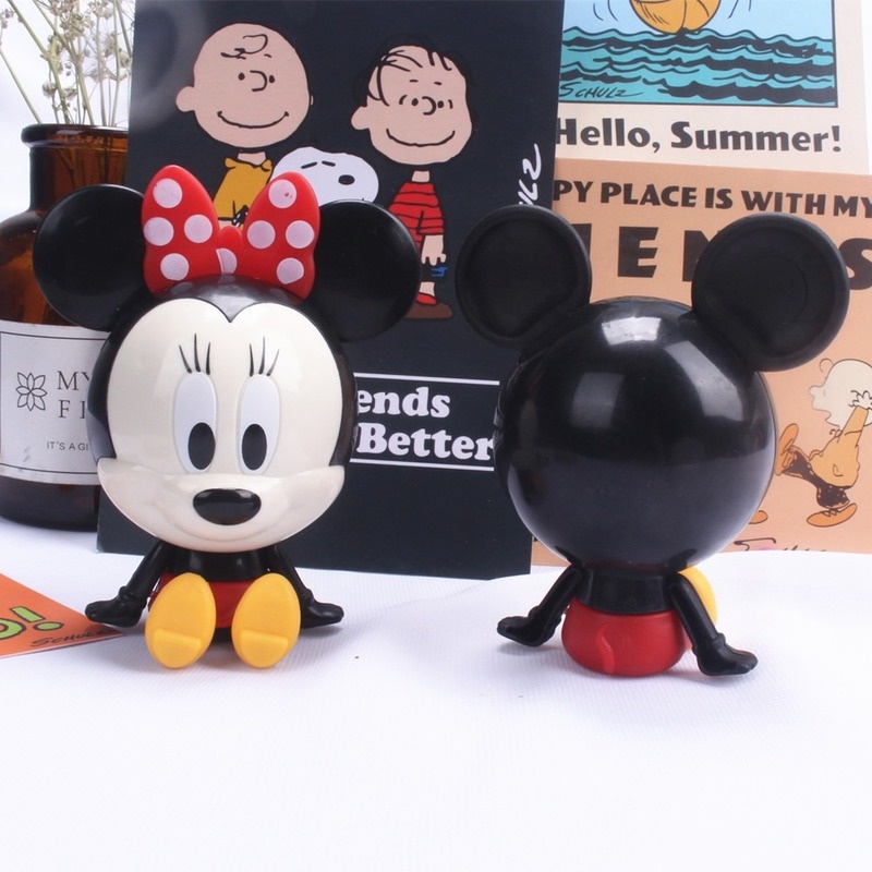Hoạt Hình Que Cắm Trang Trí Bánh Kem Hình Chuột Mickey Minnie Dễ Thương