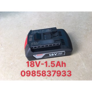 Pin 18v 1.5ah bosch chính hãng