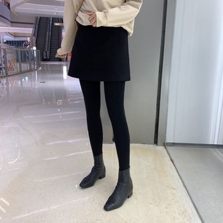 (BIG SIZE) chân váy chữ A chất dạ trong có quần C016