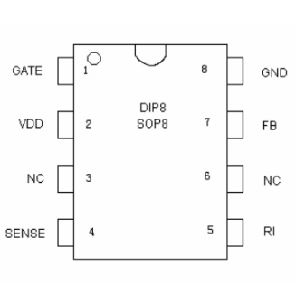 IC Nguồn OB2263 OB 2263MP 63 513 SOT23-6
