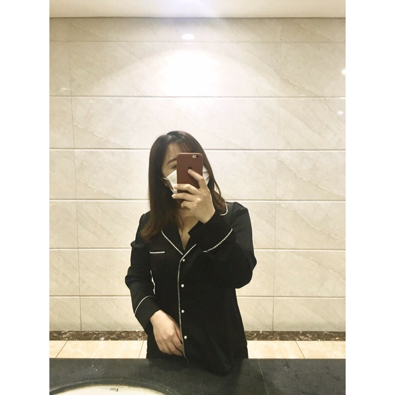 bộ pijama mặc nhà LỤA TƠ CAO CẤP