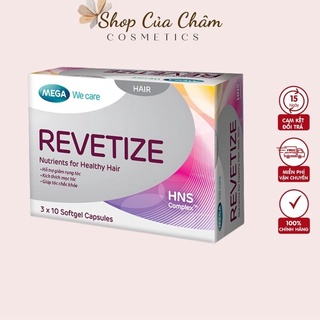 Viên uống revetize hỗ trợ giảm rụng tóc, kích thích mọc tóc, giúp tóc chắc khỏe