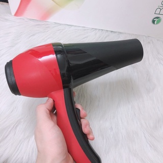 Máy sấy tóc cao cấp 6668 đỏ đen chuyên nghiệp 2300w