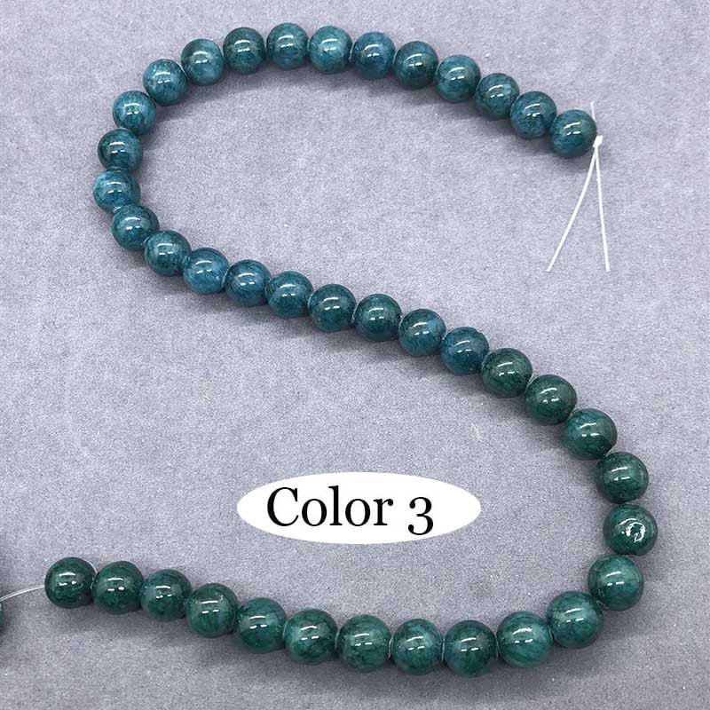 Chuỗi dây xâu hạt tròn sang trọng đường kính 6-12mm